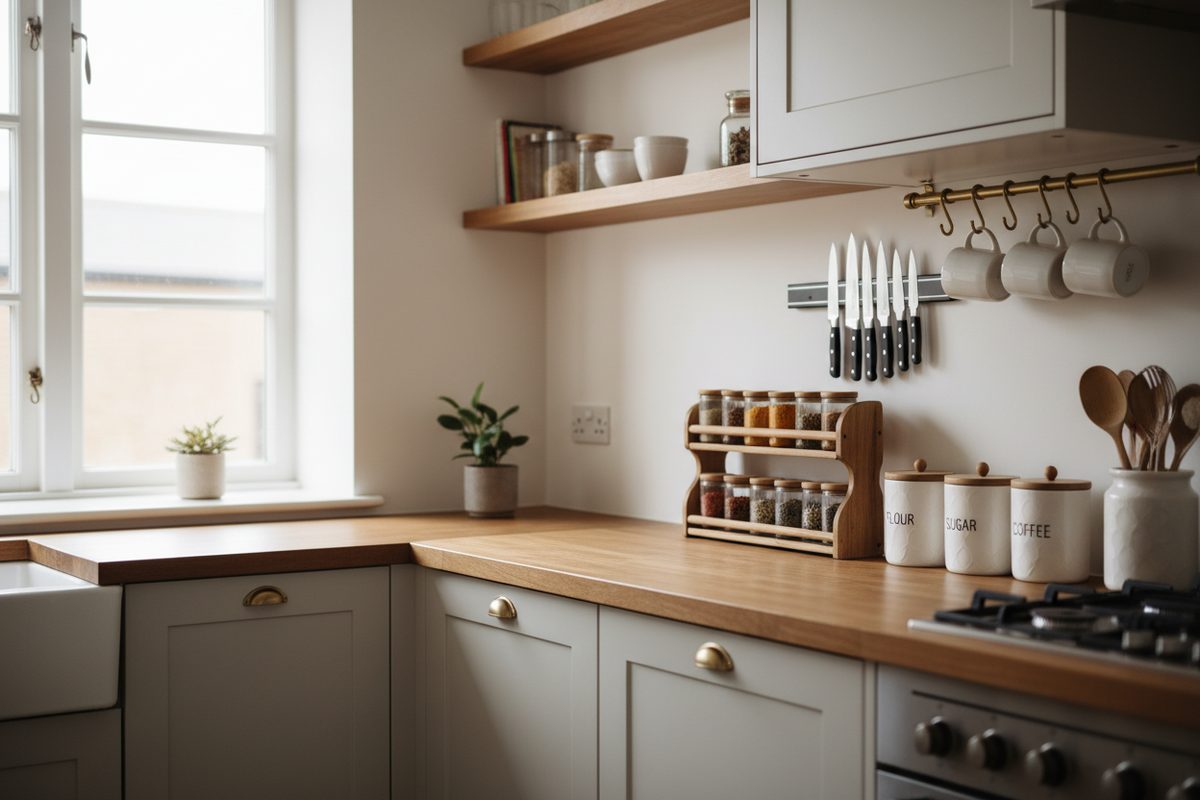 15 Kitchen Organization Hacks to Save Counter Space