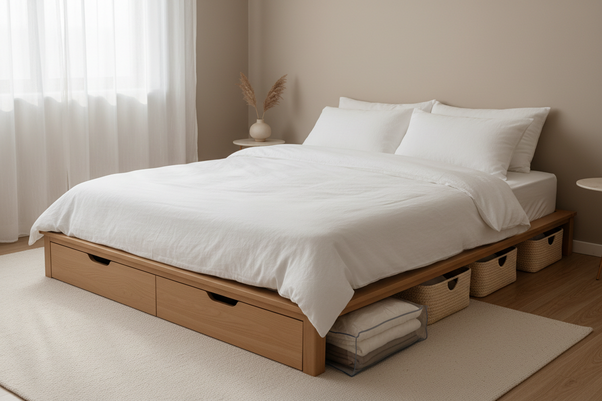 Best Under Bed Storage Ideas for Small Bedrooms
