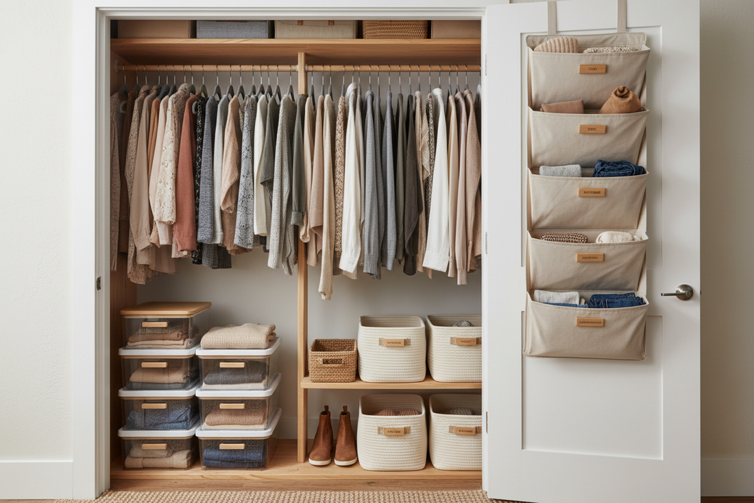 How to Organize a Small Closet Without Spending a Fortune